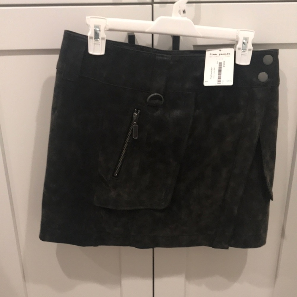 Free People Carson Utility Skirt
